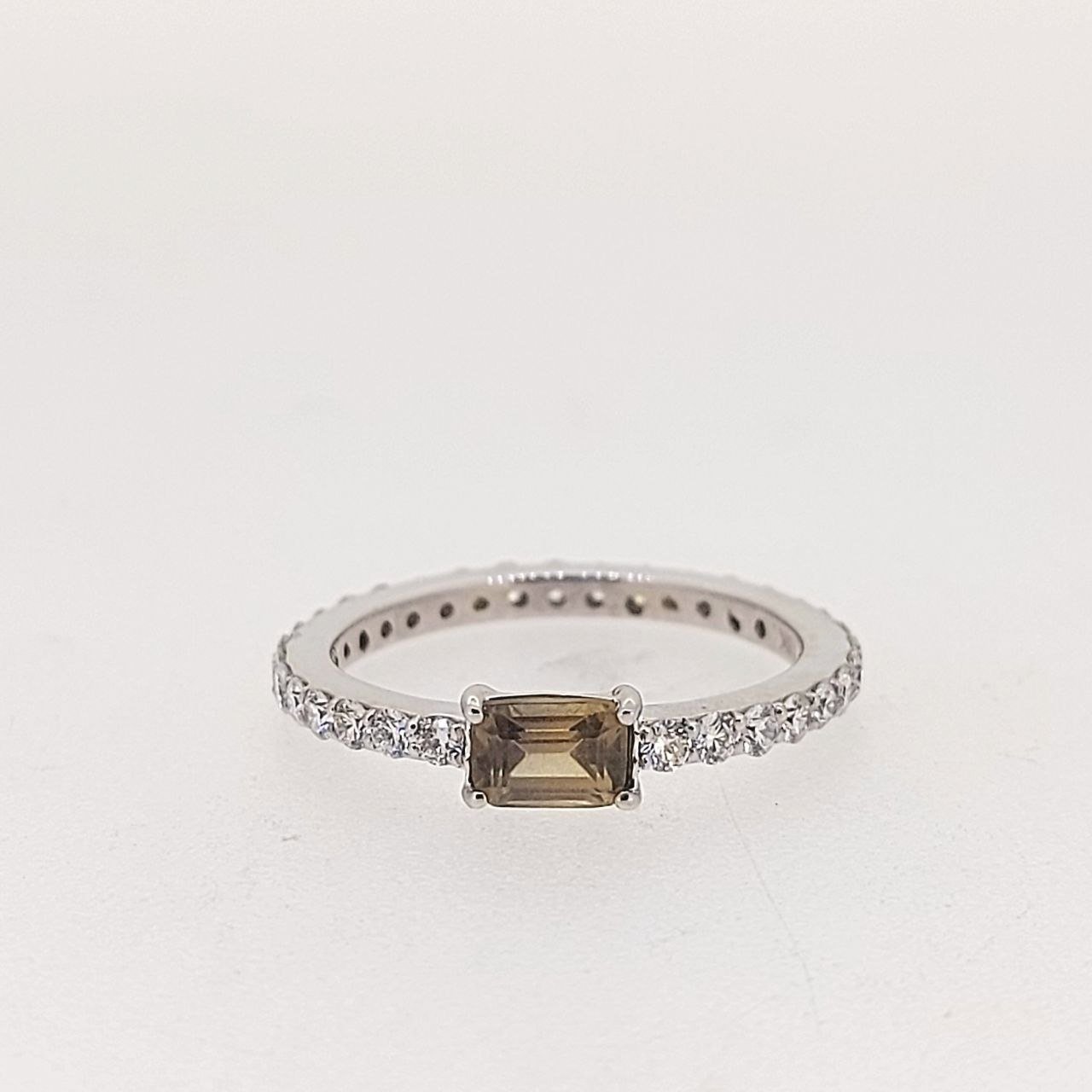 Diamond / Fancy Sapphire Ring