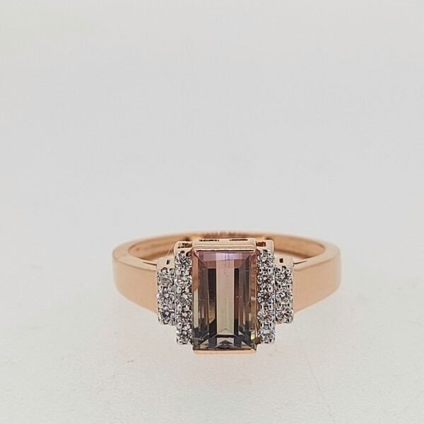 Diamond / Tourmaline Ring