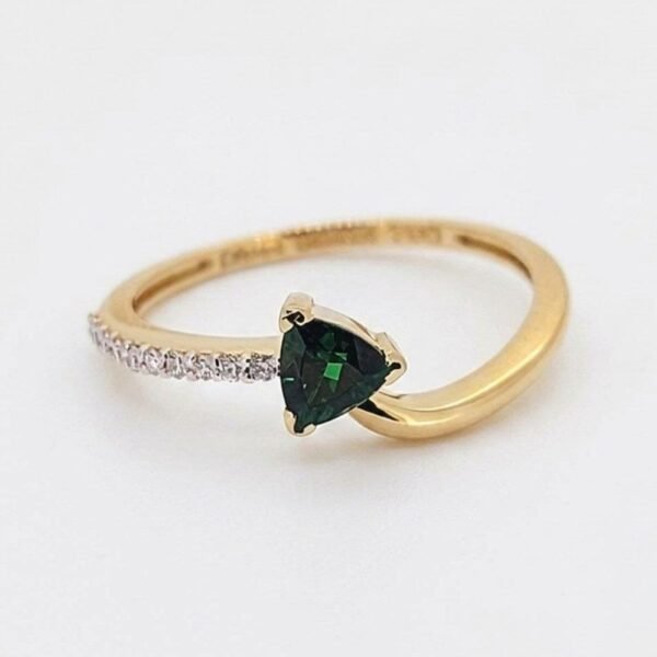Diamond / Tsavorite Ring