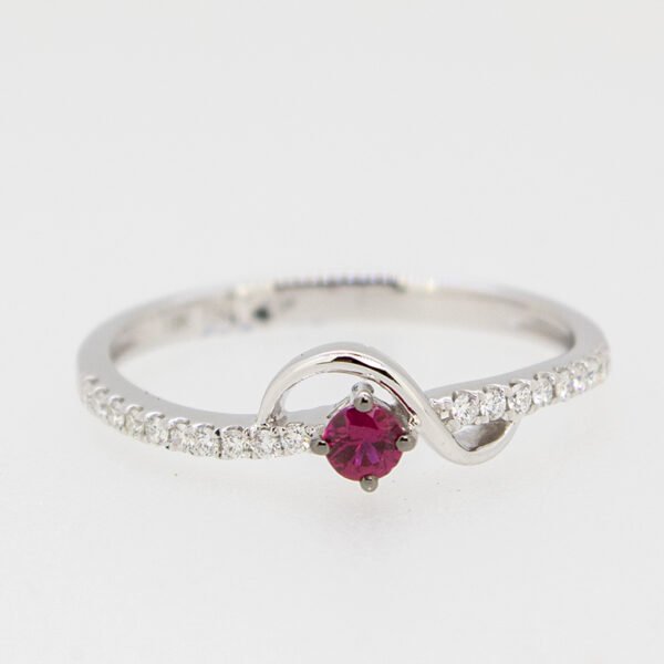 Diamond / Ruby Ring