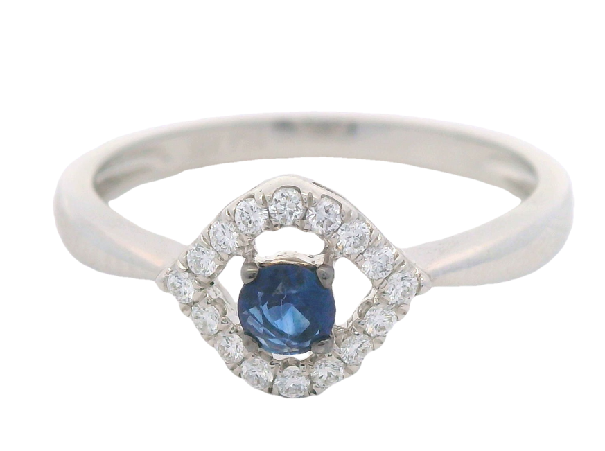 Diamond / Sapphire Ring