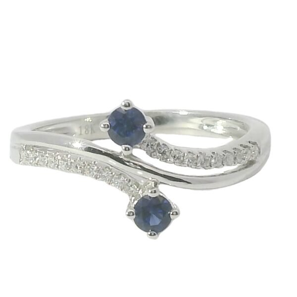 Diamond / Sapphire Ring