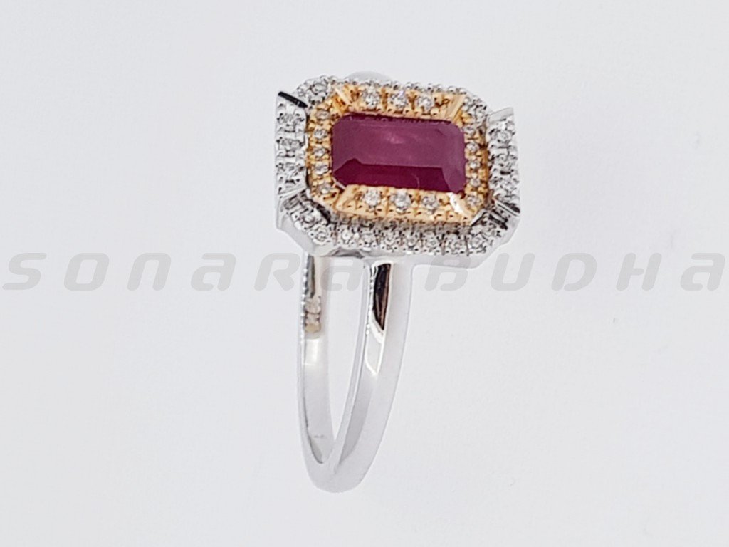 Diamond / Ruby Ring