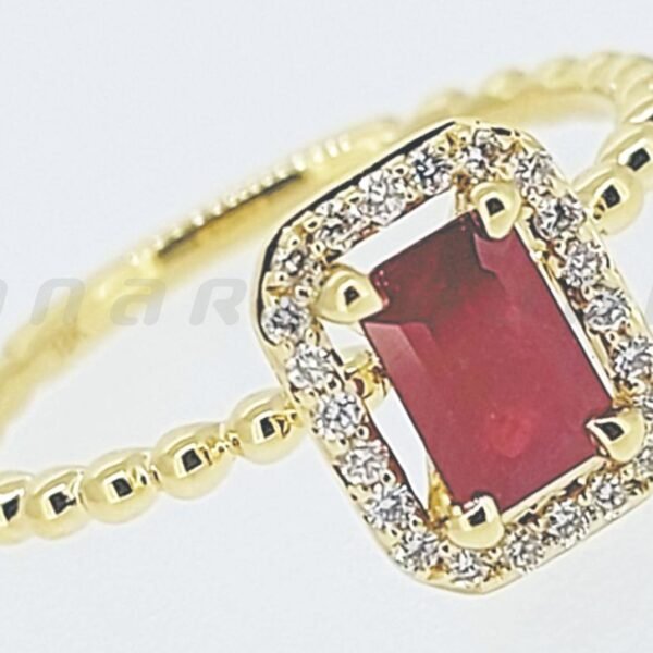 Diamond / Ruby Ring