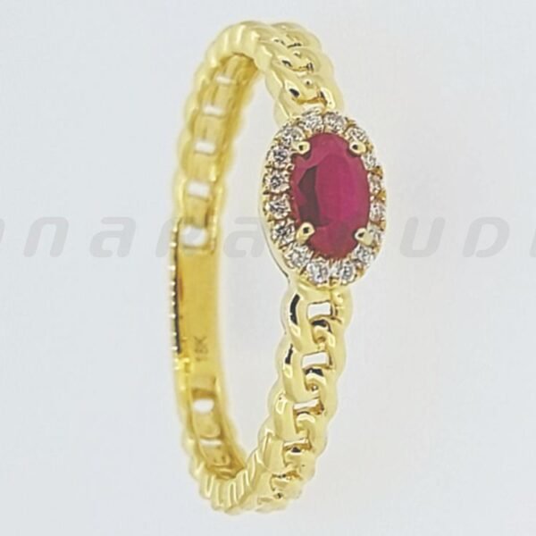 Diamond / Ruby Ring