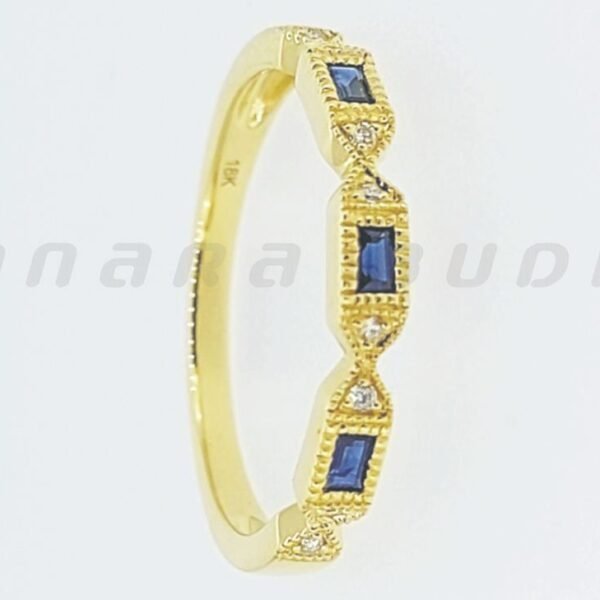 Diamond / Sapphire Ring