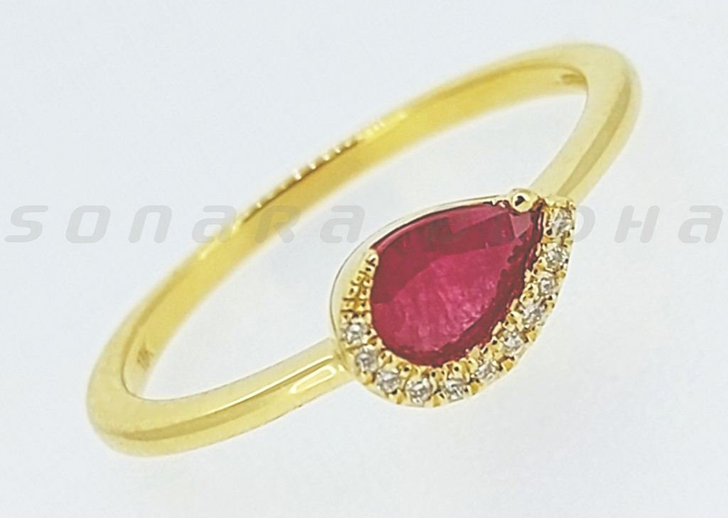 Diamond / Ruby Ring