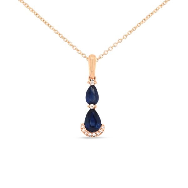 Diamond / Sapphire Necklace