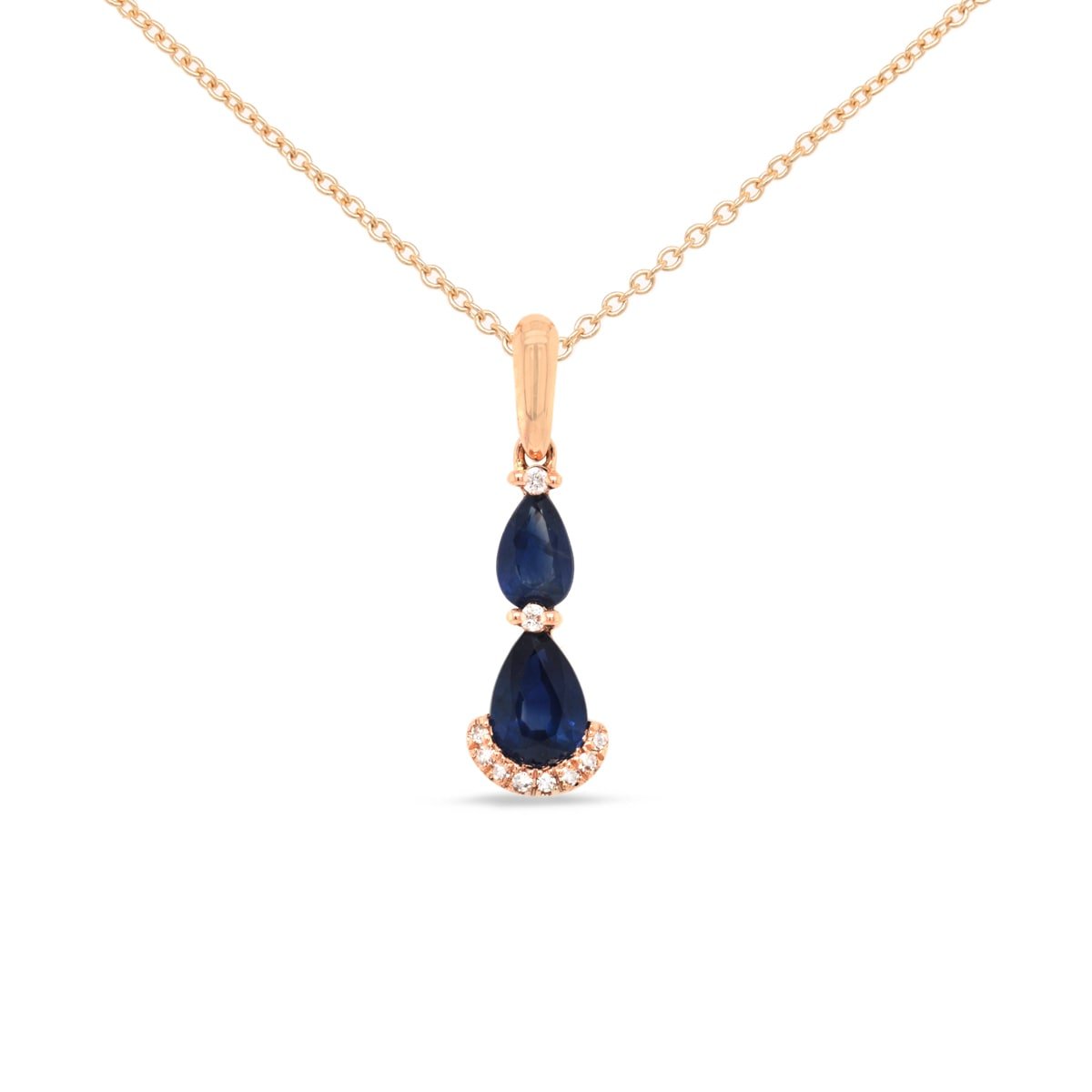 Diamond / Sapphire Necklace