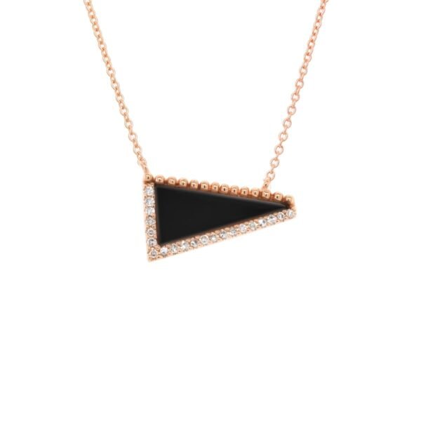 Diamond / Onyx Necklace