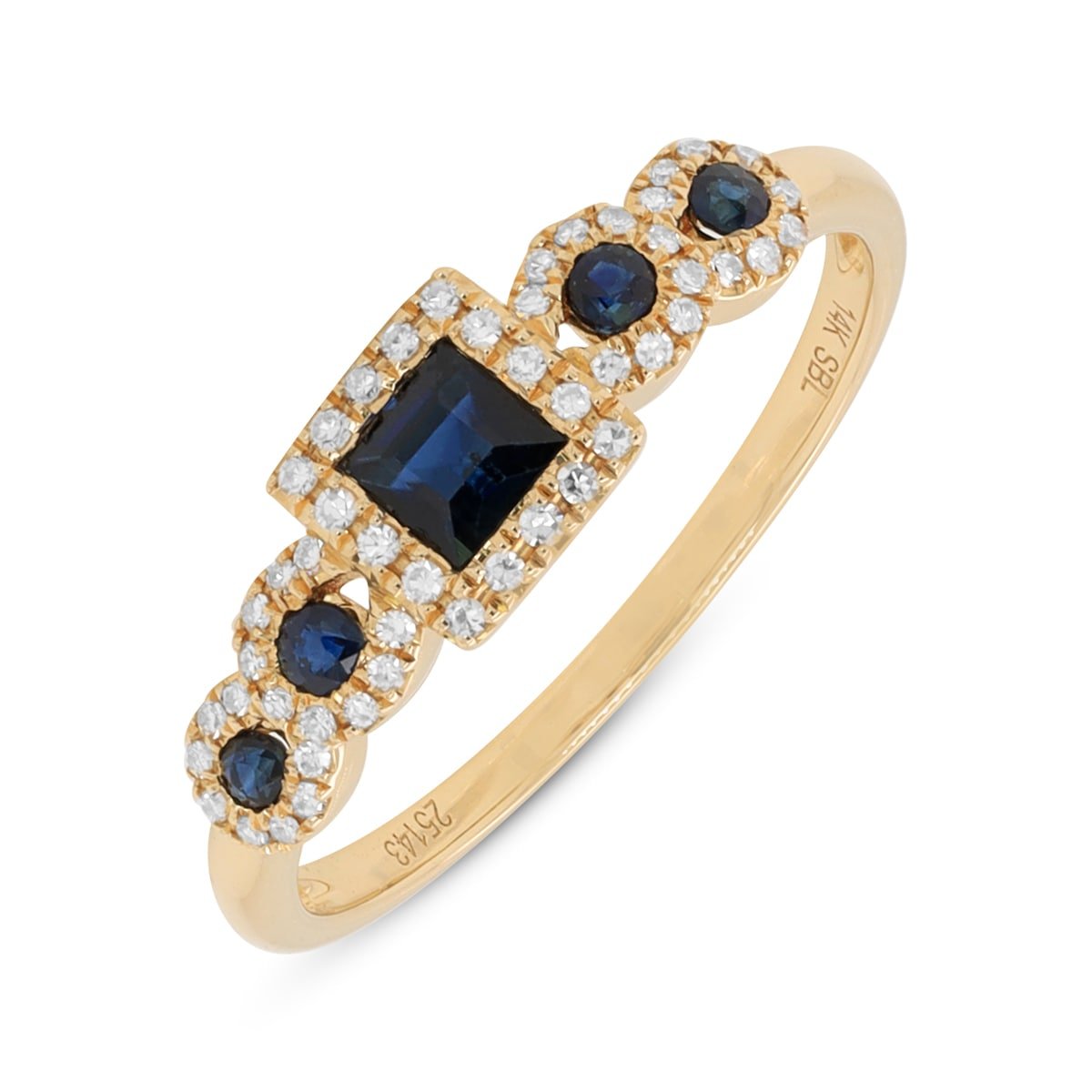 Diamond / Sapphire Ring
