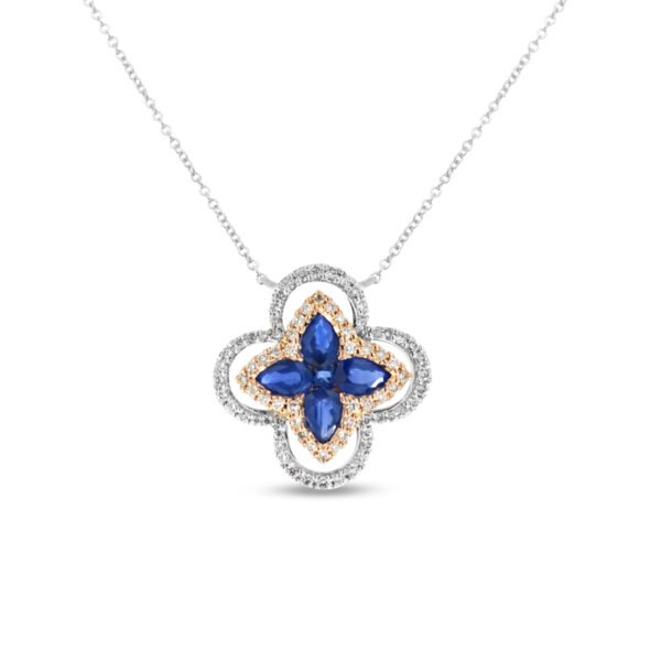Diamond / Sapphire Necklace