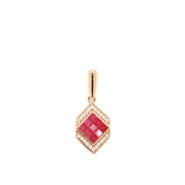 Diamond / Ruby Pendant