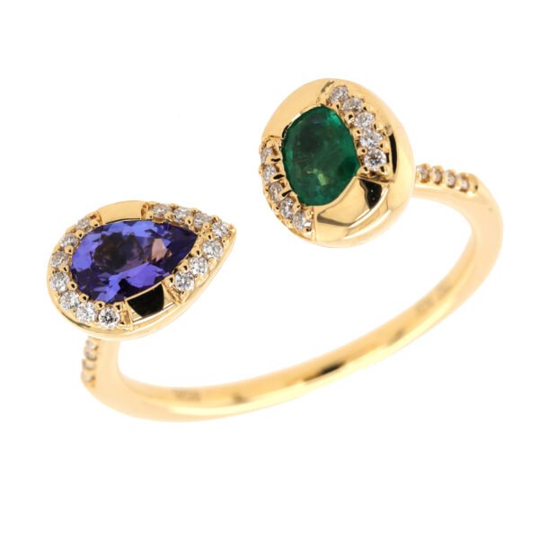 Diamond / Mix Gems Ring