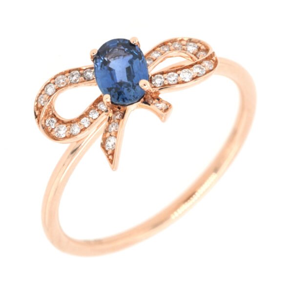Diamond / Sapphire Ring