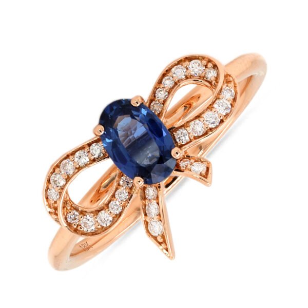 Diamond / Sapphire Ring
