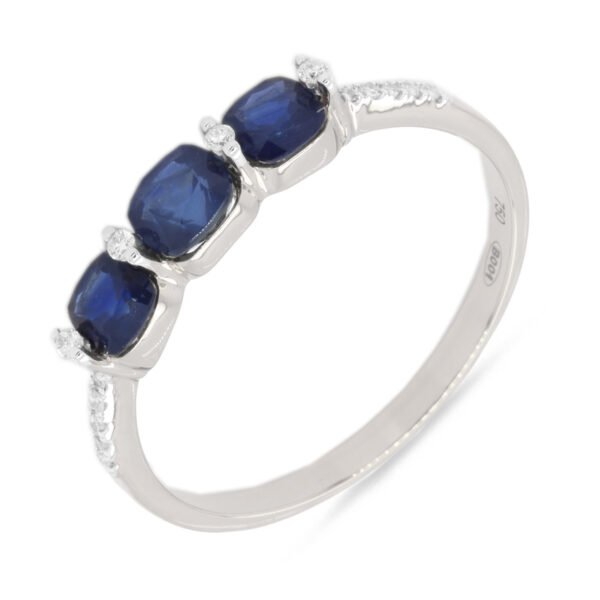Diamond / Sapphire Ring