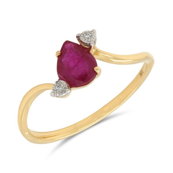 Diamond / Ruby Ring