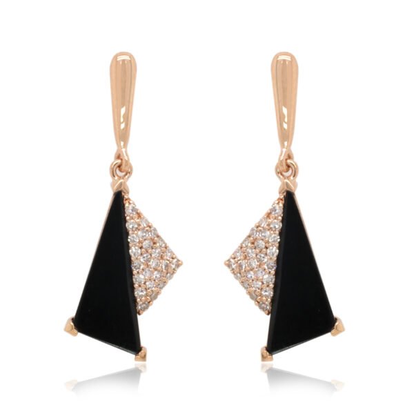 Diamond / Onyx Earrings