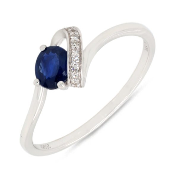 Diamond / Sapphire Ring