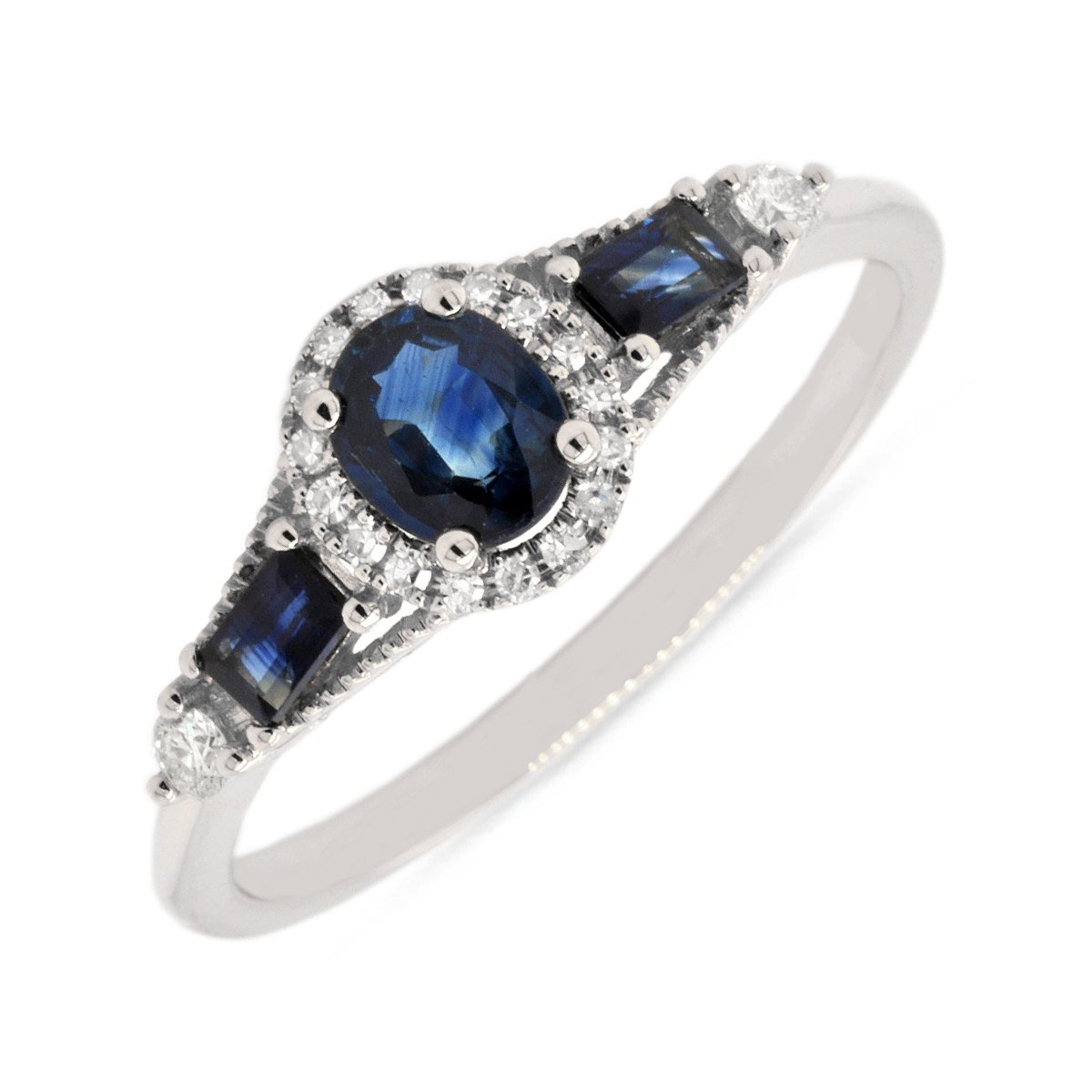 Diamond / Sapphire Ring