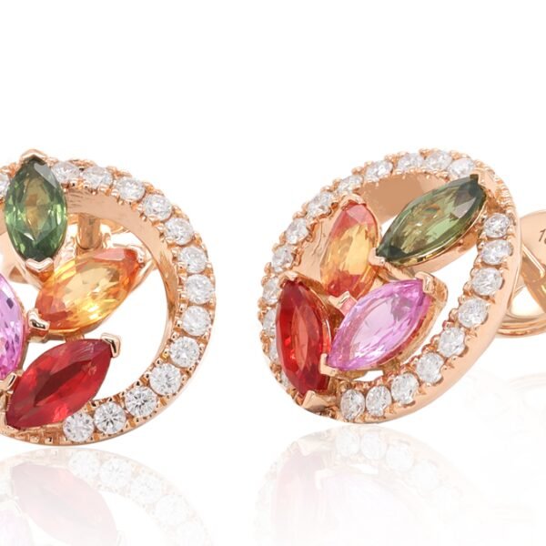 Diamond / Mix Gems Earrings