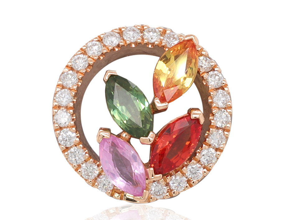 Diamond / Sapphire Pendant