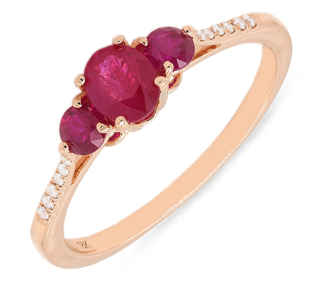 Diamond / Ruby Ring