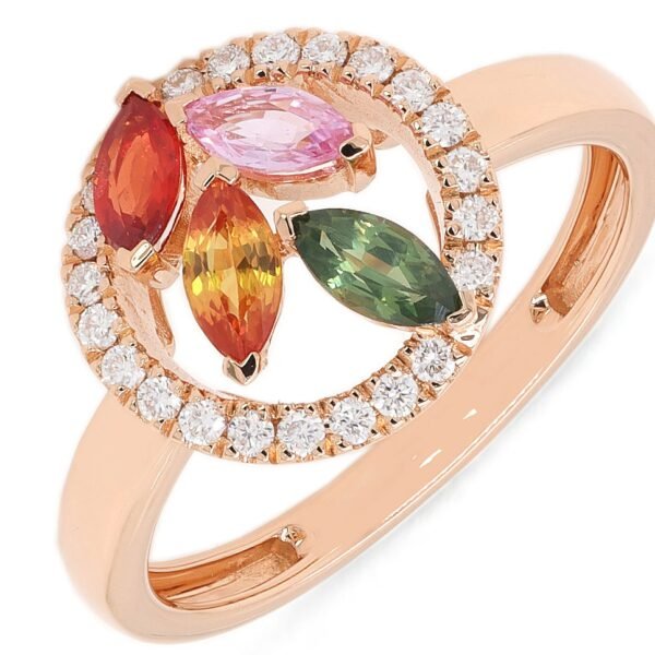 Diamond / Sapphire Ring