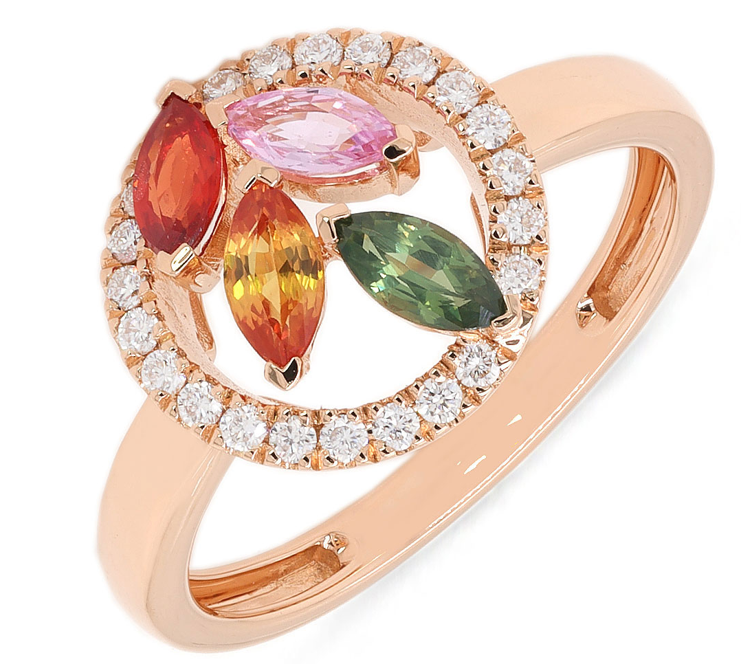 Diamond / Sapphire Ring