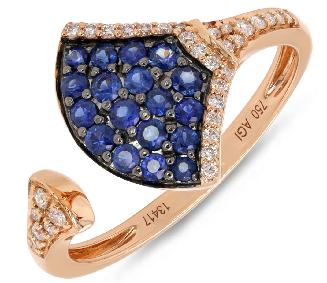 Diamond / Sapphire Ring