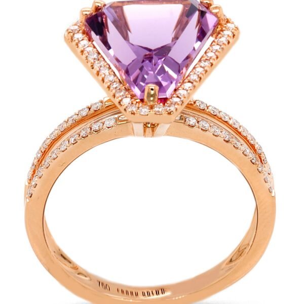 Diamond / Amethyst Ring