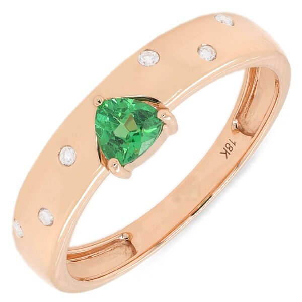 Diamond / Tsavorite Ring