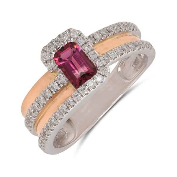 Diamond / Tourmaline Ring