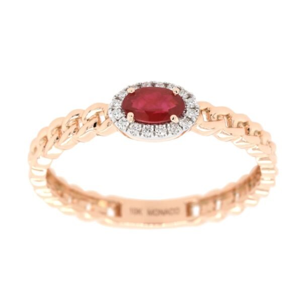 Diamond / Ruby Ring