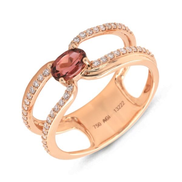 Diamond / Tourmaline Ring