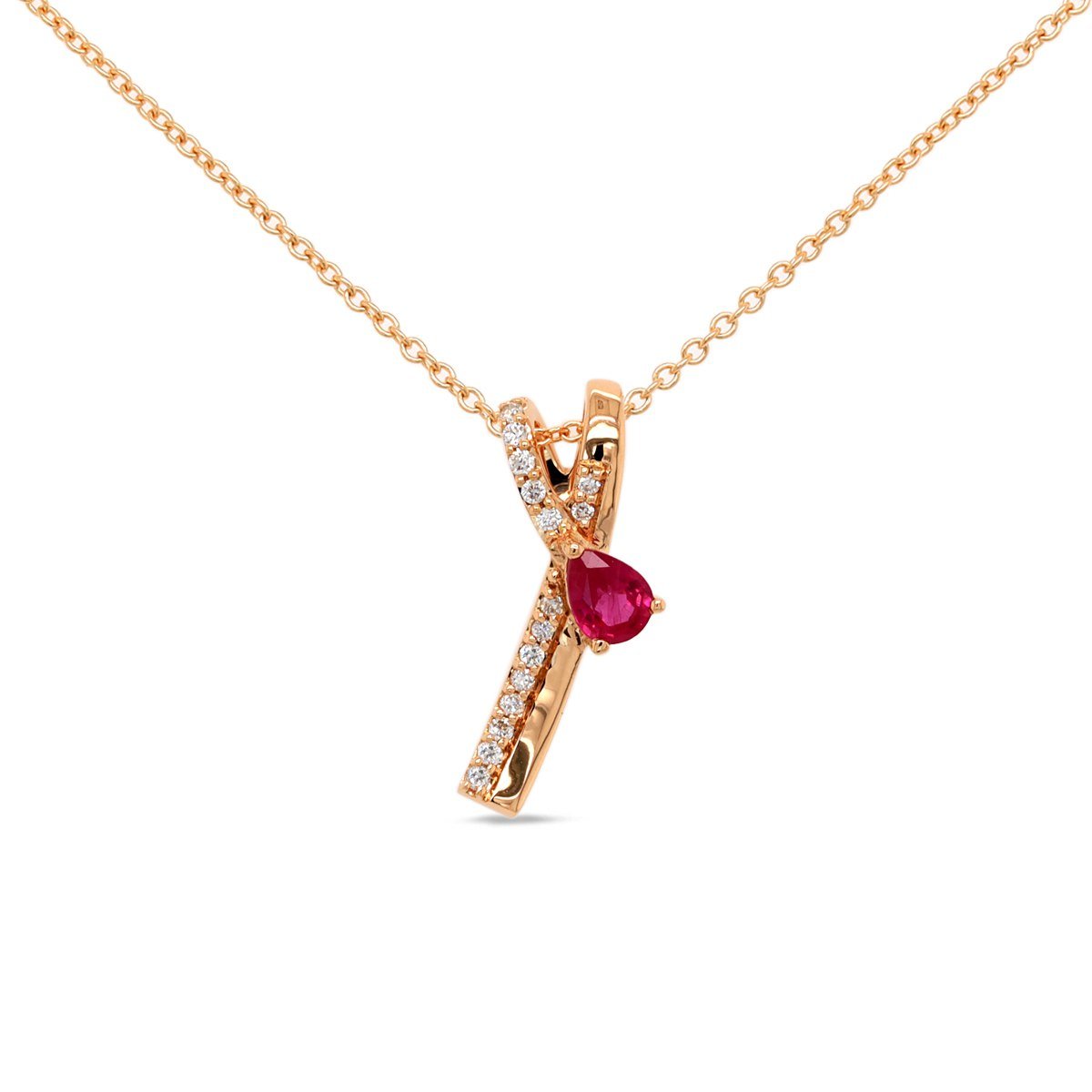 Diamond / Ruby Necklace