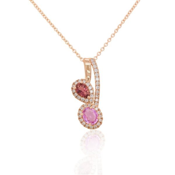 Diamond / Mix Gems Necklace