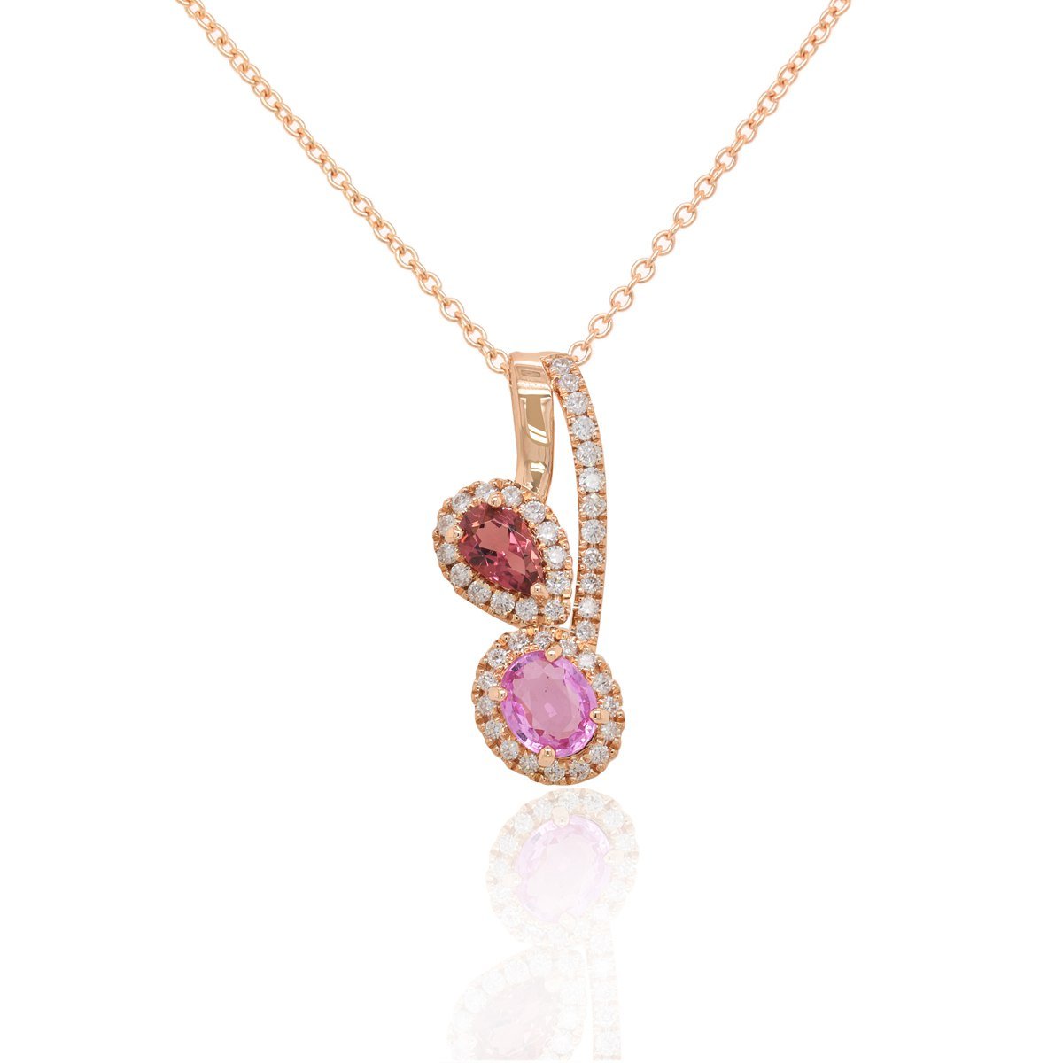 Diamond / Mix Gems Necklace