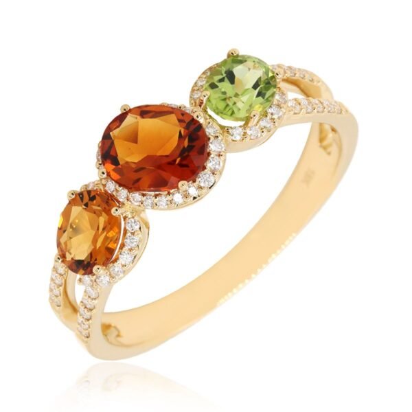 Diamond / Mix Gems Ring