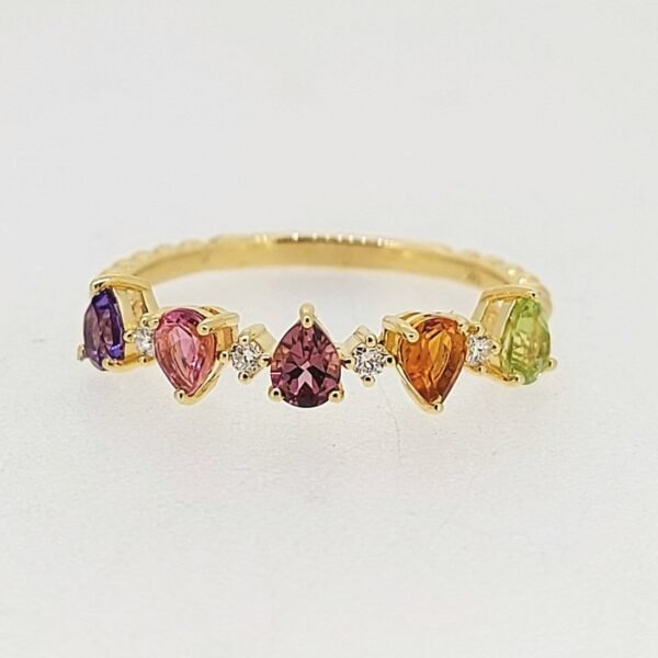 Diamond / Mix Gems Ring