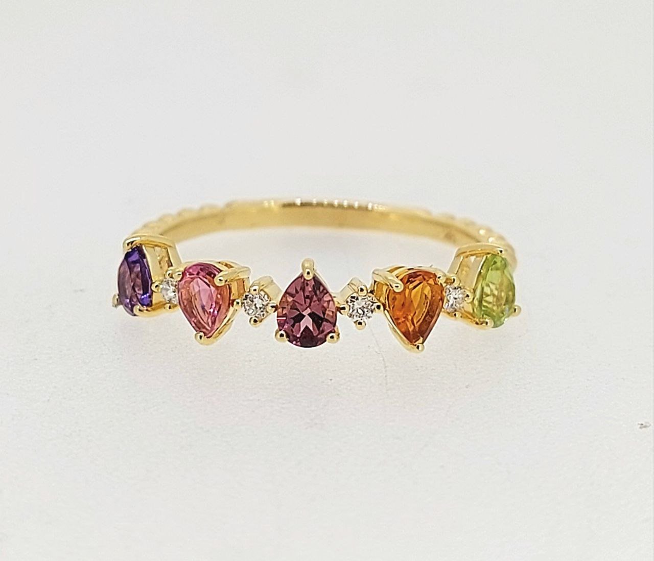 Diamond / Mix Gems Ring