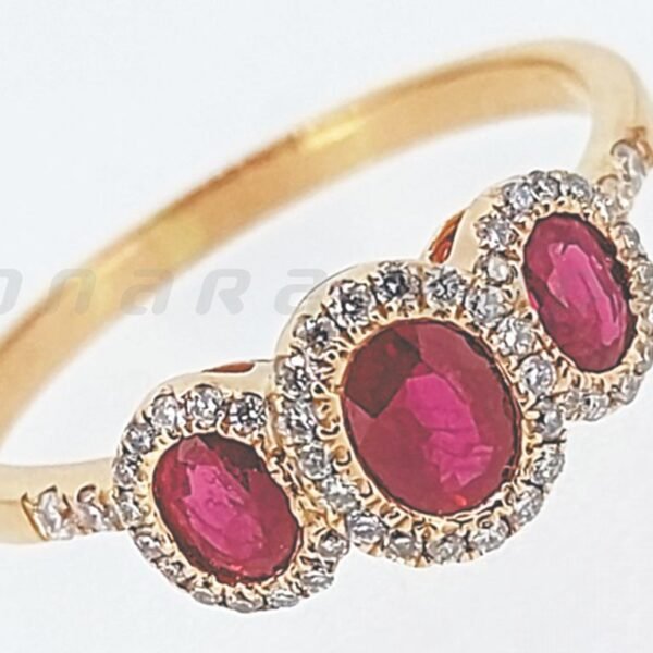 Diamond / Ruby Ring