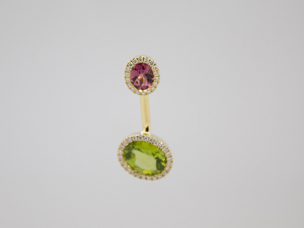 Diamond / Mix Gems Pendant