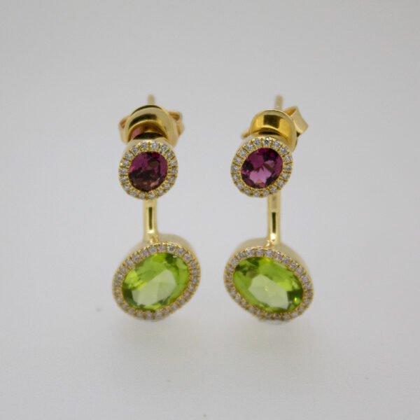 Diamond / Mix Gems Earrings