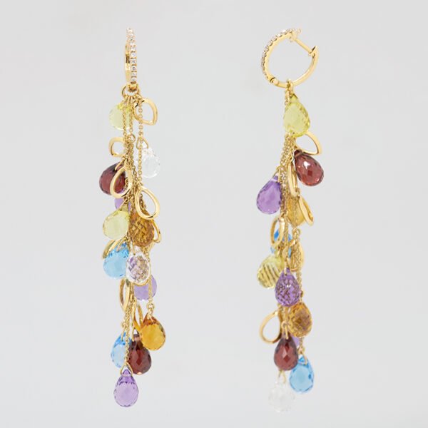 Diamond / Mix Gems Earrings