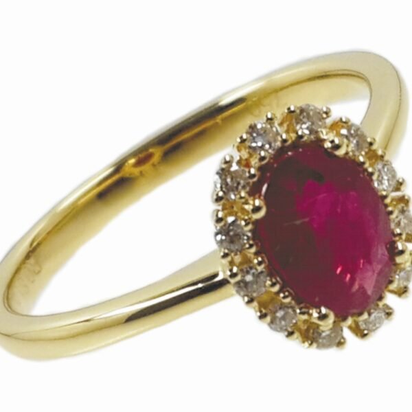 Diamond / Ruby Ring