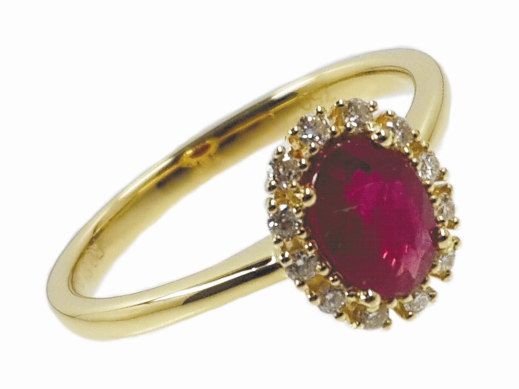 Diamond / Ruby Ring