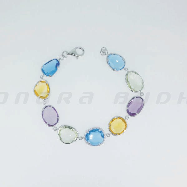 Diamond / Mix Gems Bracelet