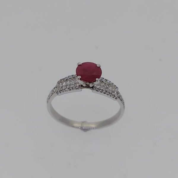 Diamond / Ruby Ring